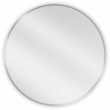 Vannitoapeegel Mexen Loft Round, 70 cm, hõbedane/roostevaba teras/inox