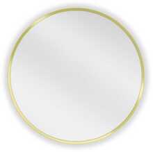 Vannitoapeegel Mexen Loft Round, 35 cm, kuldne