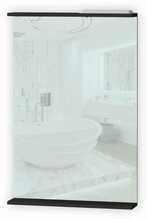 Seinapeegel Brooklyn BRM-55, 55 x 85 x 12 cm, must