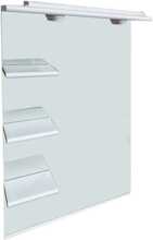 Peegel riiulitega, 680 x 1030 x 145 mm, valge