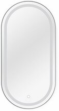 Peegel Eltap Robienti L, 50 x 100 cm, must, LED valgustusega