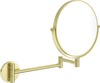 Kosmeetikapeegel Deante Round ADR R811, 23.2 x 28.2 cm, kuldne