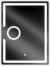 Peegel Mexen Onyx, 60 x 80 cm, LED valgustusega, läbipaistev/valge
