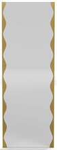 Peegel Kalune Design Melodia, 50 x 140 cm, kuldne