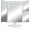 Kosmeetikapeegel Beper P302VIS050, 18 x 28 cm, LED, valge
