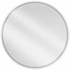 Vannitoapeegel Mexen Loft Round, 90 cm, hõbedane/roostevaba teras/inox