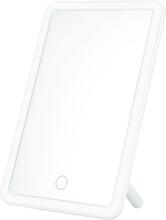 Kosmeetikapeegel Platinet PMLY6W, 13.5 x 20.3 cm, LED, valge