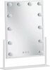 Kosmeetiline peegel Eltap Flamnate, 30 x 47.5 cm, valge