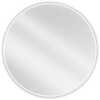 Vannitoapeegel Mexen Loft Round, 90 cm, valge