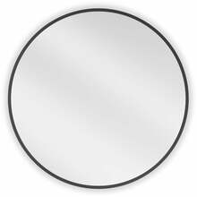 Vannitoapeegel Mexen Loft Round, 60 cm, must