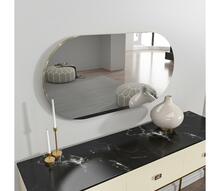 Peegel Riors, 85 x 45 cm, läbipaistev/kuldne, ASIR/KALUNE DESIGN/HANAH HOME