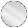 Vannitoapeegel Mexen Loft Round, 95 cm, must