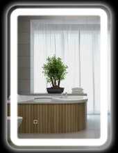 Vannitoapeegel Homcom Kleankin, 50 x 70 cm, LED valgustusega, IP44