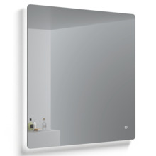 Peegel Kamė Grace MRL/80-80, 80 cm, LED, IP44, liikumisandur, puuteandur