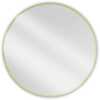 Vannitoa peegel Mexen Loft Round, 90 cm, kuldne
