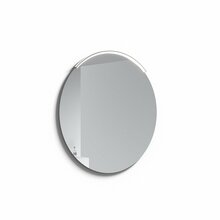 Peegel RBBAT MOON, ümmargune, 80 cm, LED valgustiga, kroom