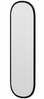 Peegel Kalune Design Magnum, 40 x 120 cm, must