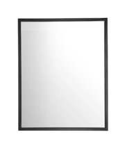 Vannitoa peegel Comad Brooklin 840 FSC, 60 x 75 cm, must