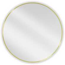 Vannitoapeegel Mexen Loft Round, 80 cm, kuldne