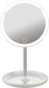 Kosmeetikapeegel Platinet PMLY7W, 16.2 x 29.1 cm, LED, valge