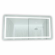 Peegel EUROLIUX FS612, LED, nutikas, kellaga ja termomeetriga