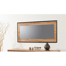 Peegel Kalune Design Quantum Idea 110, 110 x 60 cm, pruun/must