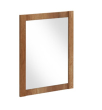 Vannitoa peegel Comad Classic Oak 840, 60 x 80 cm, pruun