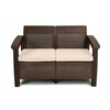 Aiadiivan Keter Corfu Love Seat, pruun