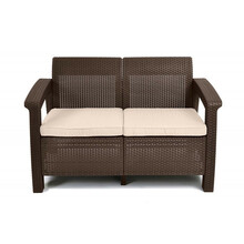Aiadiivan Keter Corfu Love Seat, pruun