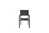 Aiatool Venture Design Santorini, 55 x 56 x 90 cm, must, 2 tk