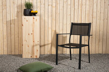 Välitool VENTURE DESIGN Copacabana, 61 x 56.5 x 88 cm, must