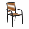 Aiatool Home4you Dalya 13587, 56 x 56 x 93.5 cm, must/puit