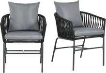 Aiatoolide komplekt Outsunny, 57 x 60 x 71 cm, must