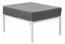 Aiatool Patio Agat L124-06EB, valge/hall, 60 x 74 x 30 cm