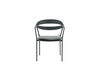 Aiatool Venture Design Slit, 62 x 59 x 76 cm, must