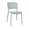 Õuetool Home4you Mango, 42,5 x 53,5 x 79 cm, rohekashall plastik