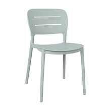 Õuetool Home4you Mango, 42,5 x 53,5 x 79 cm, rohekashall plastik