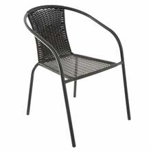 Aiatool Patio Bistro Plus, 60 x 52 x 73 cm, must