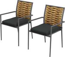 Aiatoolide komplekt Outsunny, 57 x 58 x 87 cm, must