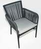 Aiatool DM GRILI SD3037, 58 x 61 x 81 cm, must/hall