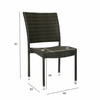 Aiatool Garden4you Wicker, 60 x 49.5 x 92 cm, pruun