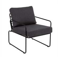 Aiatool Patio Nefryt, 81 x 65 x 84 cm, must/hall