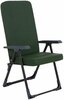 Aiatool Patio Modena Square, 72 x 59 x 105 cm, must/roheline
