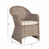 Aiatool Home4you Toscana, 60 x 69 x 86 cm, pruun