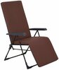 Aiatool Patio Barletta Plus Black Edition H047-04PB, 81 x 59 x 104 cm, pruun/must