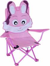 Lastematttool Besk Rabbit, 35 x 35 x 60 cm, valge/roosa