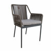Aiatool Home4you Andros 21180, 56 x 57 x 85 cm, hall/taupe