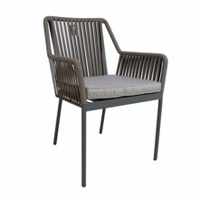 Aiatool Home4you Andros 21180, 56 x 57 x 85 cm, hall/taupe