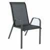 Aiatool Patio Atlanta, 71 x 54 x 90 cm, must