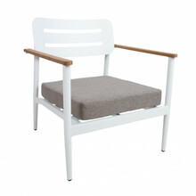 Aiatool Home4you Firenze 77693, 75 x 70 x 80.5 cm, valge/hall